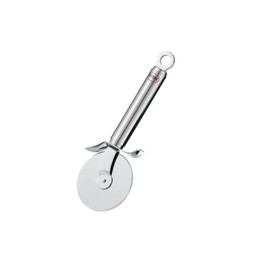 Rösle 12718 Stainless Steel Round-Handle Pizza Cutter Wheel with Thumb Leverage 7.9 in.
