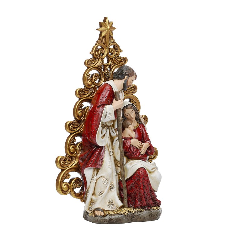 Joseph's Studio by Roman - Holy Family with Gold Filigree