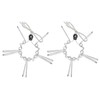 Display Buddie Adjustable Wall Plate Hanger - for Oval Square