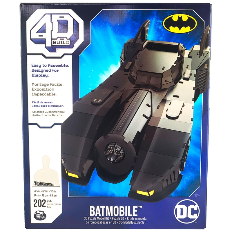 DC 6070178 4D Build Adult Puzzle Retro Batmobile