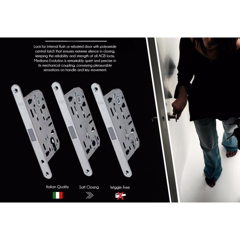 AGB Magnetic Lock for Interior Door Polaris 2XT Entry Function