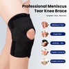 JOMVD Knee Brace for Meniscus Tear, Knee Pain,ACL, Adjustable Breathable
