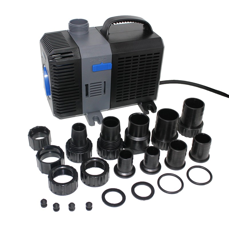 EXTRAUP Electric Adjustable Flow Garden Sumbersible Fountain Pond Filter Silent