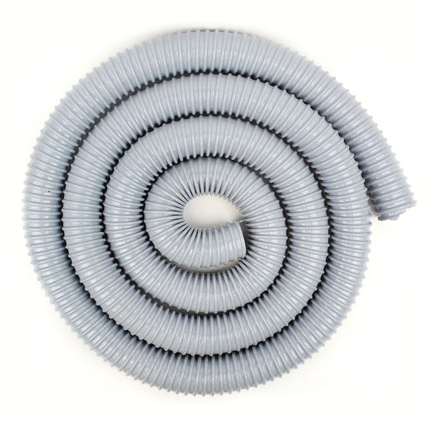 Hi-Tech Duravent 035401250001-60 1-1/4-Inch by 10-Feet Super Vac-U-Flex Hose, Gray