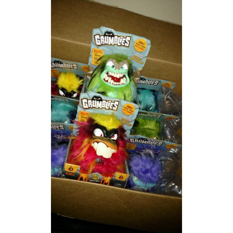 Grumblies Action Figures - All 4 Styles Available..Ind