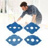 4PCS R Corner Templates Round Angle Radius Jig Routing Template