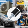 M METERXITY 4-Pack Rubber Mounts D30mmxH30mm Male Vibration Isolators Cylindrical