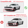JDMON Front Bumper Lip Splitter Protector Compatible with Dodge Challenger