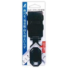 Shinwa Sokutei 12427 Holder with Magnetic Catch, For use with Carpenter Squares