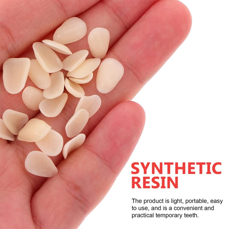 Hemoton 200pcs Teeth Veneers Temporary Tooth Kit Moldable Fake Teeth