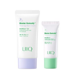 Uike Biome Remedy Tone-up Sun Cream Purple 50ml + Green Mini 20ml / 유이크 바이옴 레미디 톤업 선크림 보라 50ml+그린미니 20ml