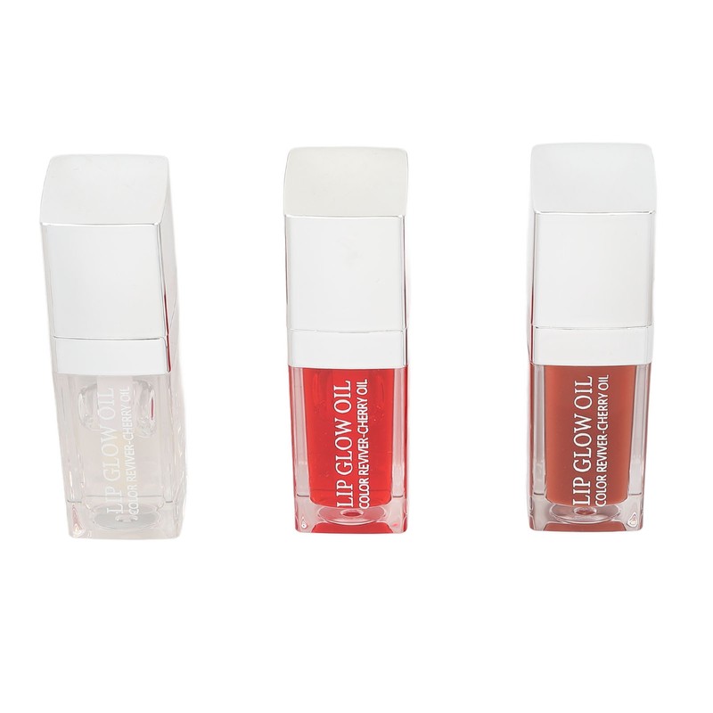 3pcs Plumping Lip Oil Set Long Lasting Hydrating Nourishing Glossy