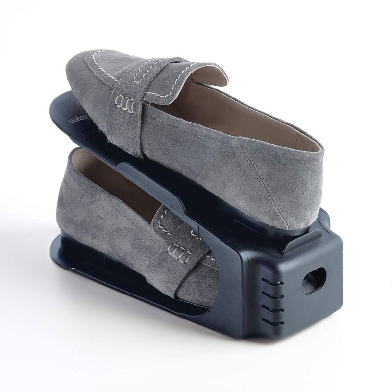 Rayen Shoe Rack Polypropylene Grey 25 x 6.5 x 26