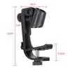 RiToEasysports Drum Microphone Clip, 1 Pair Rim Microphone Stand Mount