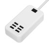 Unbranded 6 Port USB Hub Fast Wall Charger Station Multi-Function