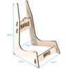 MAHALO MSS1 Lightweight Wooden Ukulele Stand Assembly Type