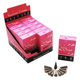 Stamford Love Angel Incense Cones, 12 Cones x 12 Packs