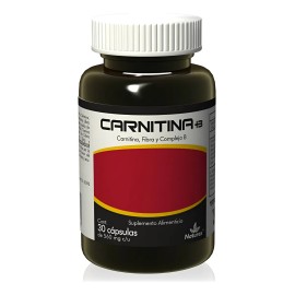 Carnitina Fibra Y Complejo B 30 Cpsulas 560 Mg Naturex Sin Sabor