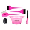 Haarfärbeset 7-teilig Pink