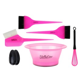 Haarfärbeset 7-teilig Pink