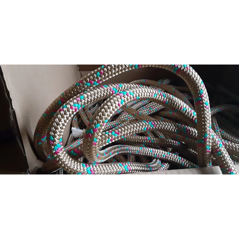 Valley 9/16 x 100 ft. Double Braid-Yacht Braid Polyester Rope.