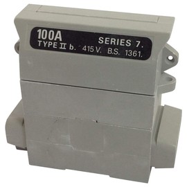 Henley 54132-04 Series 7 House Service Cut Out Fuse Carrier & Base 100A