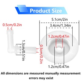 SYudwen Coolant Reservoir Overflow Tank Cap with Joint, Replacement #19106-RNA-A48 Compatible with Honda Acura Accord Civic Pilot Insight Element