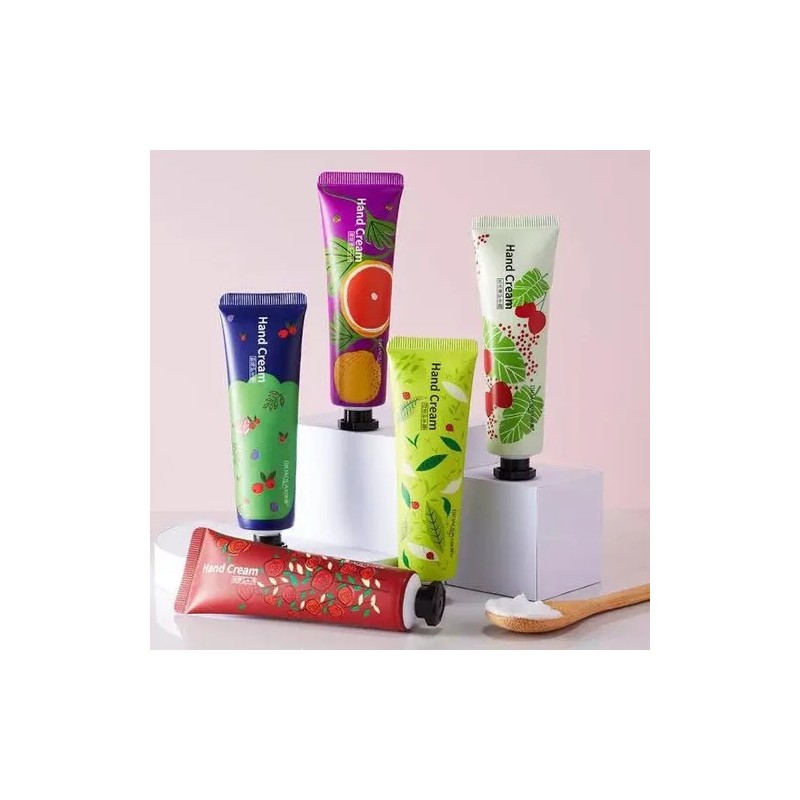 🧴🌸 Bioaqua – Pack 5 Cremas de Manos de Bolsillo