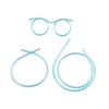 Straw Glasses Fun Drinking Straws Reusable Games Gift Drink Child