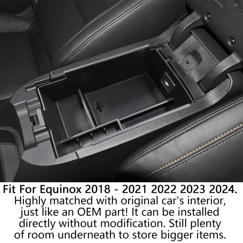 EDBETOS Center Console Organizer Compatible with Chevy Equinox Accessories 2018