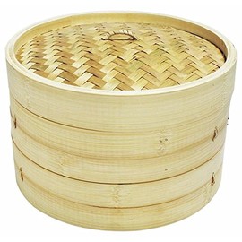 12" Bamboo Steamer Set