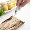 Westmark Fish Bone Tweezers, with Scale Embossing and Fin-Shaped Tweezer