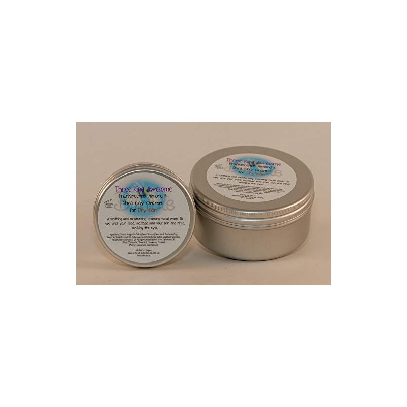 Bimble Three King Awesome Natural Clay Facial Cleansing Scrub for