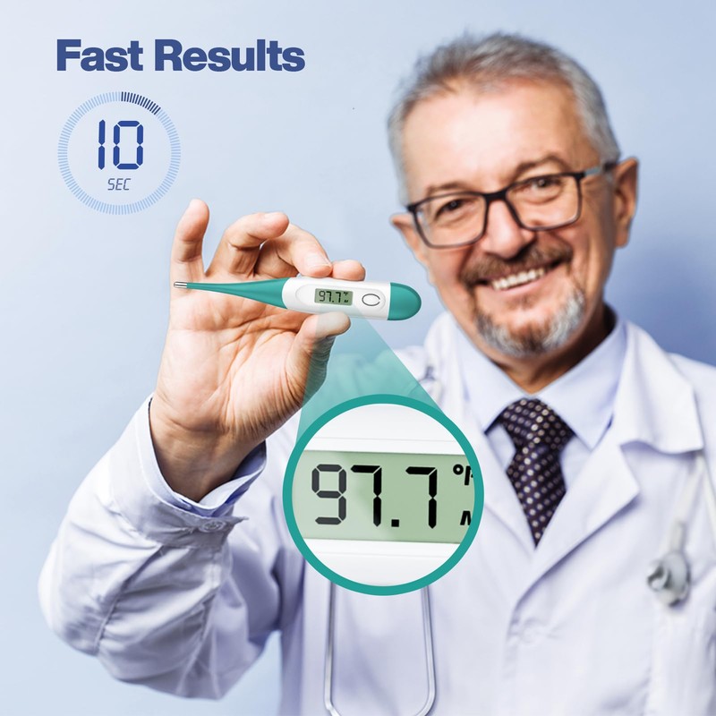 Boncare 10 Seconds Digital Thermometer for Adults and Kids -