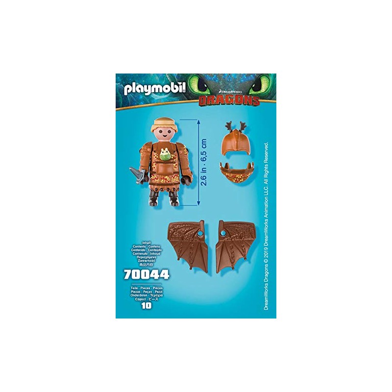 PLAYMOBIL : Dragons Fishlegs with Flight Suit