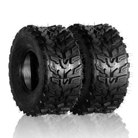 Parts-Diyer Set of 2 ATV Mud Tires 22x10-9 22X10X9 6PR 20mm Deep Tread Fit for Honda Recon 250 Suzuki Ozark 250(1 Pair)