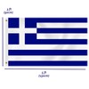 Large Greece Flag,3x5 FT Greek 75D Outdoor Banner,Decor for Garden