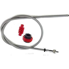 Vespa 50 R L N Special Transmission Cable Odometer Speedometer Gear Kit