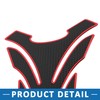A ABSOPRO Motorbike Fuel Tank Sticker 3D Gas Tank Protector