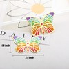 10 piezas de atrapasoles, colgante de ventana de mariposa de