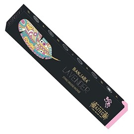 Banjara Lavender Ethno-Tribal Smudge Incense Sticks Meditation Agarbatti (12 Pack)