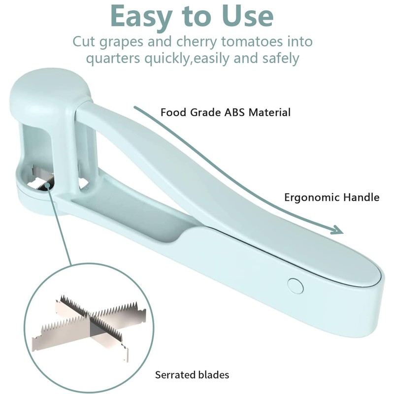 1 PCS Grape Cutter for Toddlers, Grape Slicer for Baby,