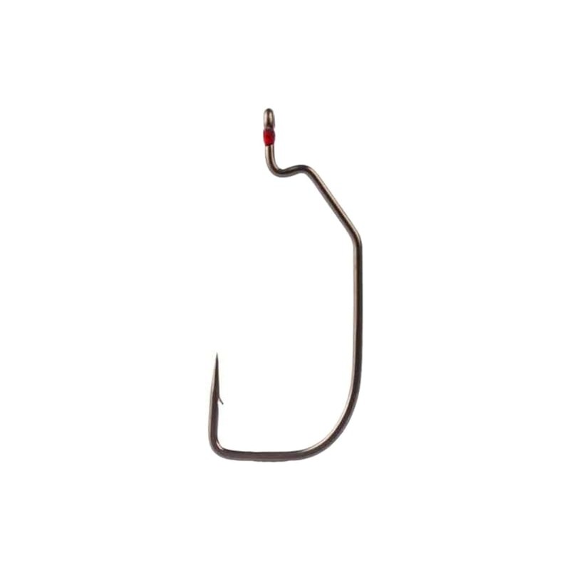 Mustad 39820AP-TX-6/0-4A Tactical Bass Hooks, Tac-Offset Worm, 6/0, 4