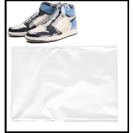 Morepack Shoe Shrink Wrap Bags100Pcs 11x18 Inches Sneaker PVC Heat Shrink Plastic Wrap