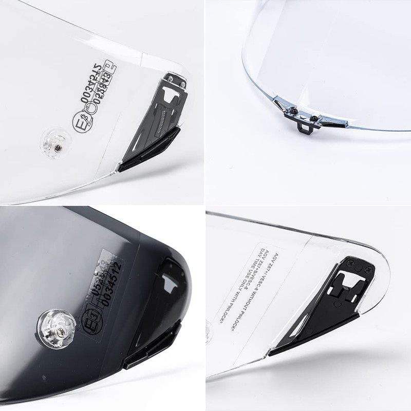 JQF Gear Helmet Shield Visor for Pista GPRR/Pista GPR/Corsa-R Motorcycle