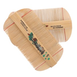 Healeved 2pcs Dandruff Comb Dense Double-sided Hair Comb for and Knots Anti-static Comfortable Massage Travel-friendly Hair Care Tool