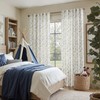 jinchan Linen Nursery Curtains for Living Room Boho Curtains for