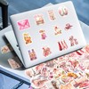 Pink Kawaii Cute Stickers 50 Pcs Preppy Stickers Coquette Stickers