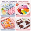 8-Cavity Unicorn Silicone Molds, 2-Pack (Blue & Pink)