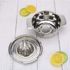 Orange Stainless Steel Manual Citrus Juicer